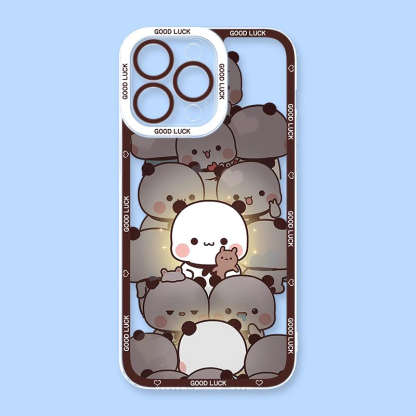 一二布布天使眼透明防摔軟殼