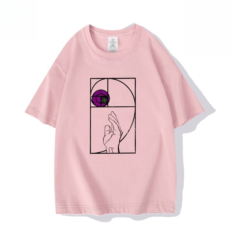 飆馬野郎JOJO的奇妙冒險 2026親子情侶男女同款 印花短袖T恤