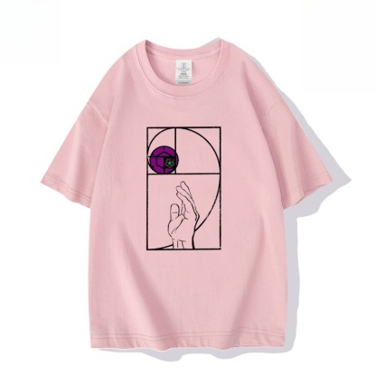 飆馬野郎JOJO的奇妙冒險 2026親子情侶男女同款 印花短袖T恤