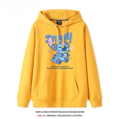 星際寶貝新款 親子情侶男女連帽衛衣