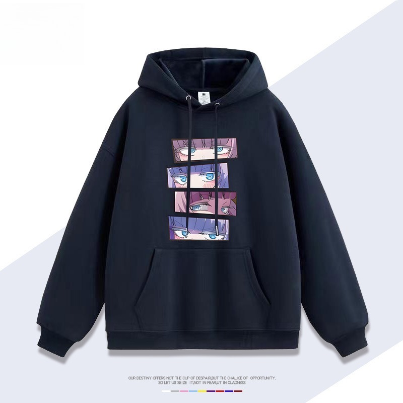 徹夜之歌七草薺 親子情侶男女連帽衛衣