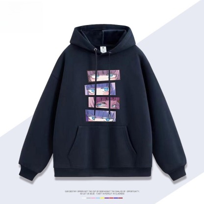 徹夜之歌七草薺 親子情侶男女連帽衛衣