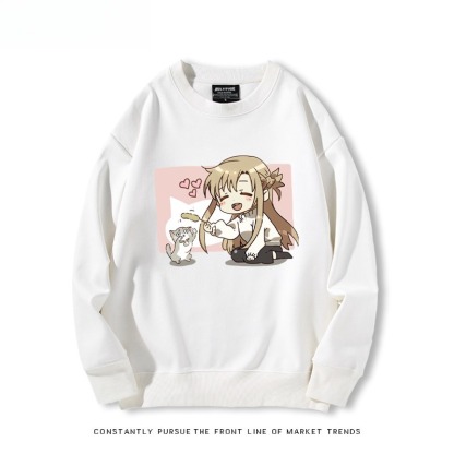 刀劍神域 聯名親子情侶裝 圓領長袖