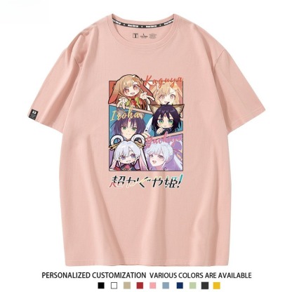 超時空輝耀姬 2026親子情侶男女同款 印花短袖T恤