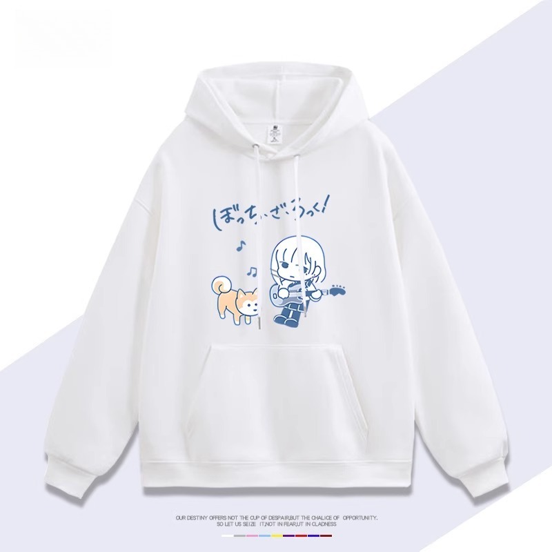 孤獨搖滾 聯名衛衣2025秋冬新款親子情侶裝連帽衛衣