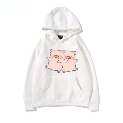 LULU豬 聯名衛衣新款 親子情侶裝連帽衛衣