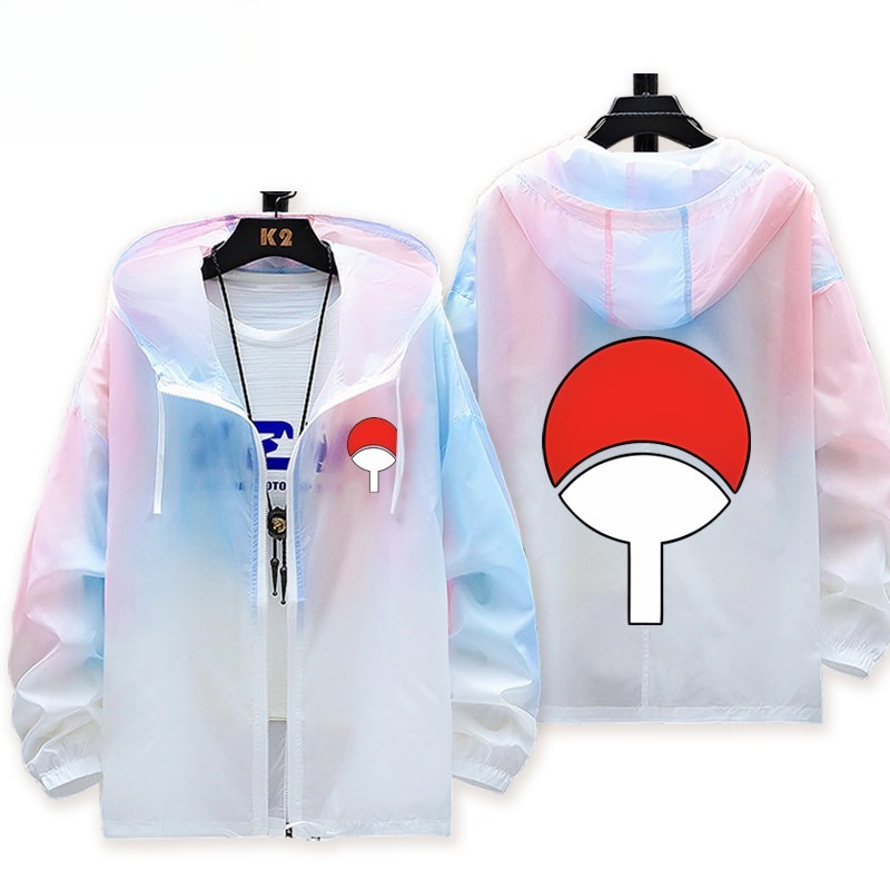 火影忍者 輕薄透氣漸變防曬衣外套
