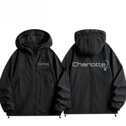 key社Charlotte友利奈緒周邊 男女輕薄透氣防曬服外套