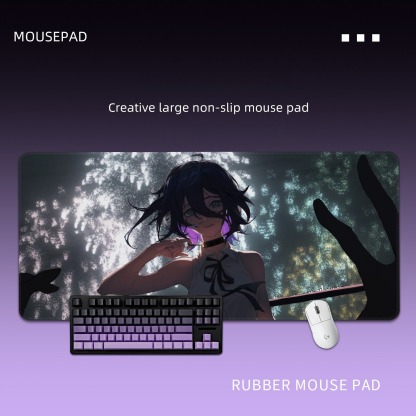 鏈鋸人蕾塞 主題桌墊 布質滑鼠墊