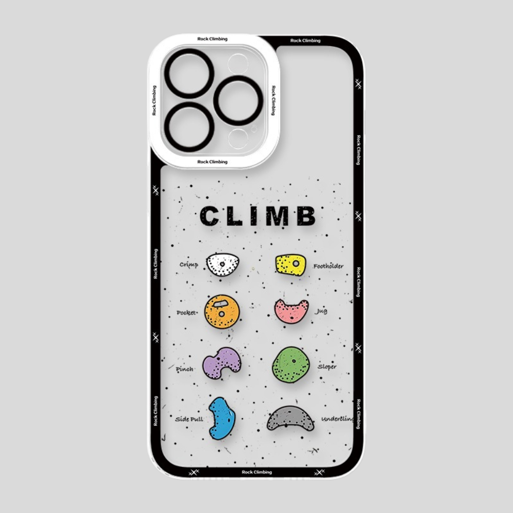 攀巖天使眼透明防摔軟殼