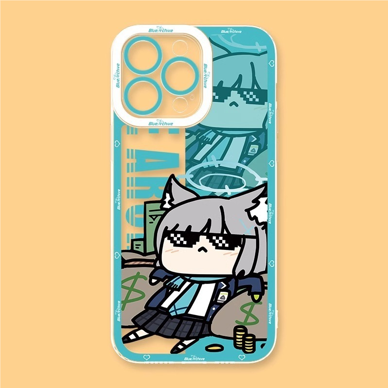 蔚藍檔案天使眼透明防摔軟殼