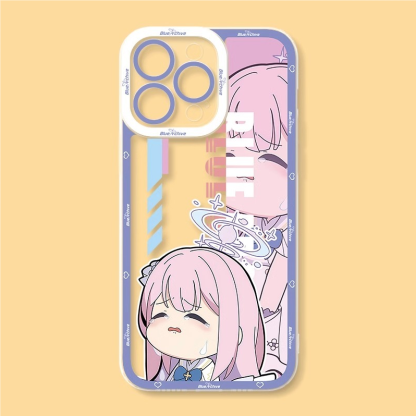 蔚藍檔案天使眼透明防摔軟殼