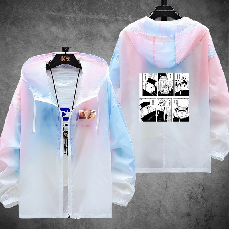 火影忍者 輕薄透氣漸變防曬衣外套