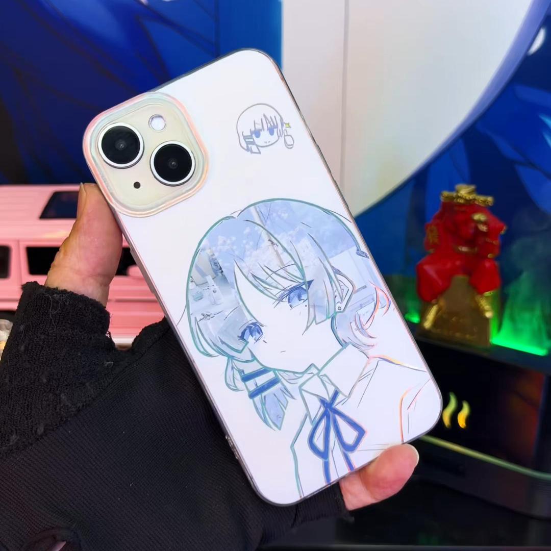 孤獨搖滾極光金防摔手機殼