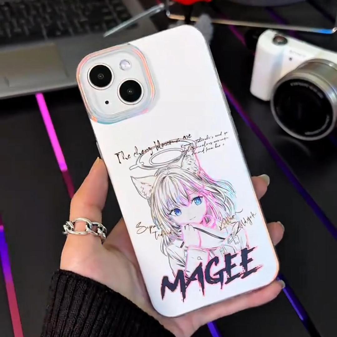 【大集合】動漫極光金漸變手機殼