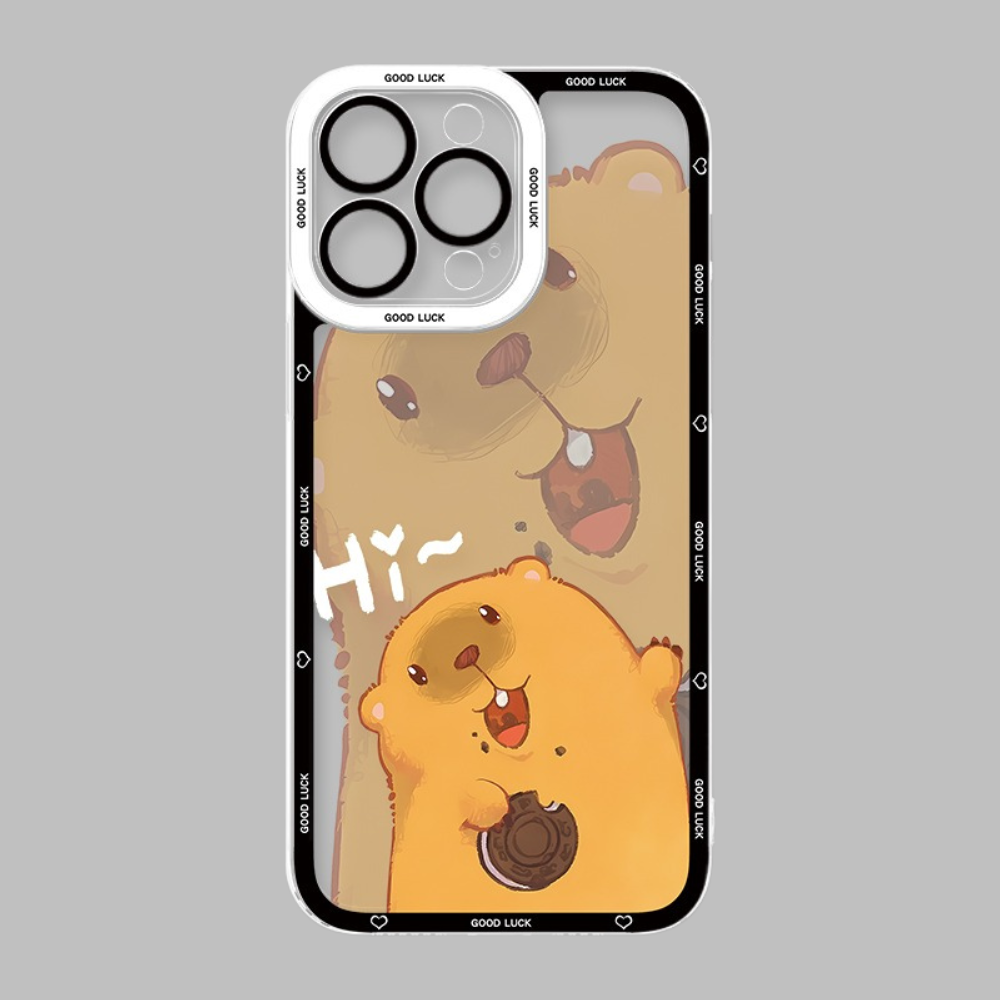 土撥鼠天使眼透明防摔軟殼