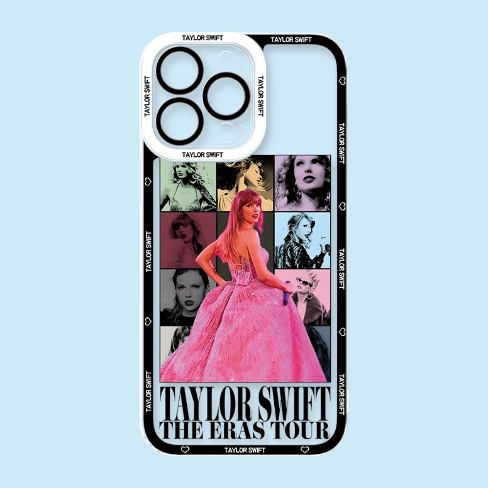 TaylorSwift黴黴天使眼透明防摔軟殼