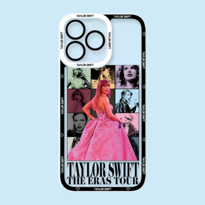 TaylorSwift黴黴天使眼透明防摔軟殼