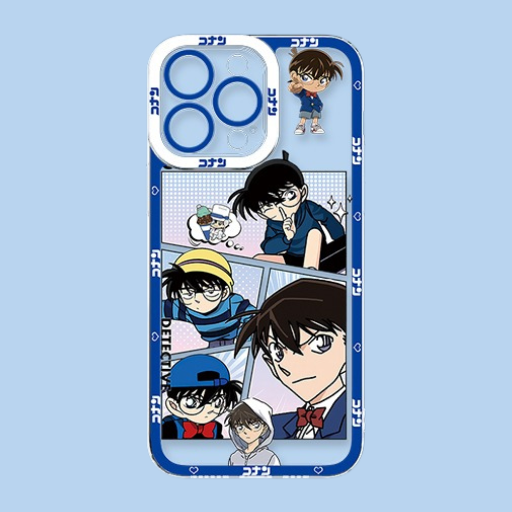 名偵探柯南天使眼透明防摔軟殼