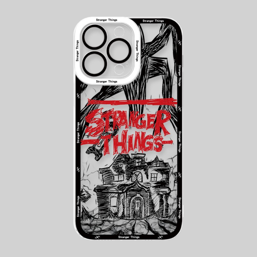 怪奇物語天使眼透明防摔軟殼