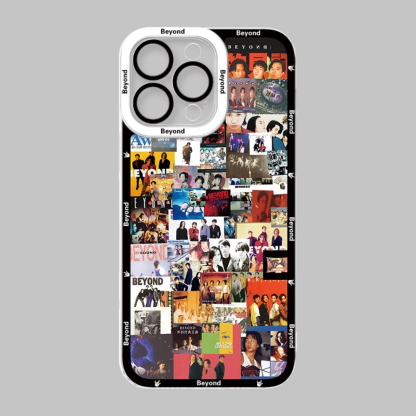 Beyond樂隊天使眼透明防摔軟殼