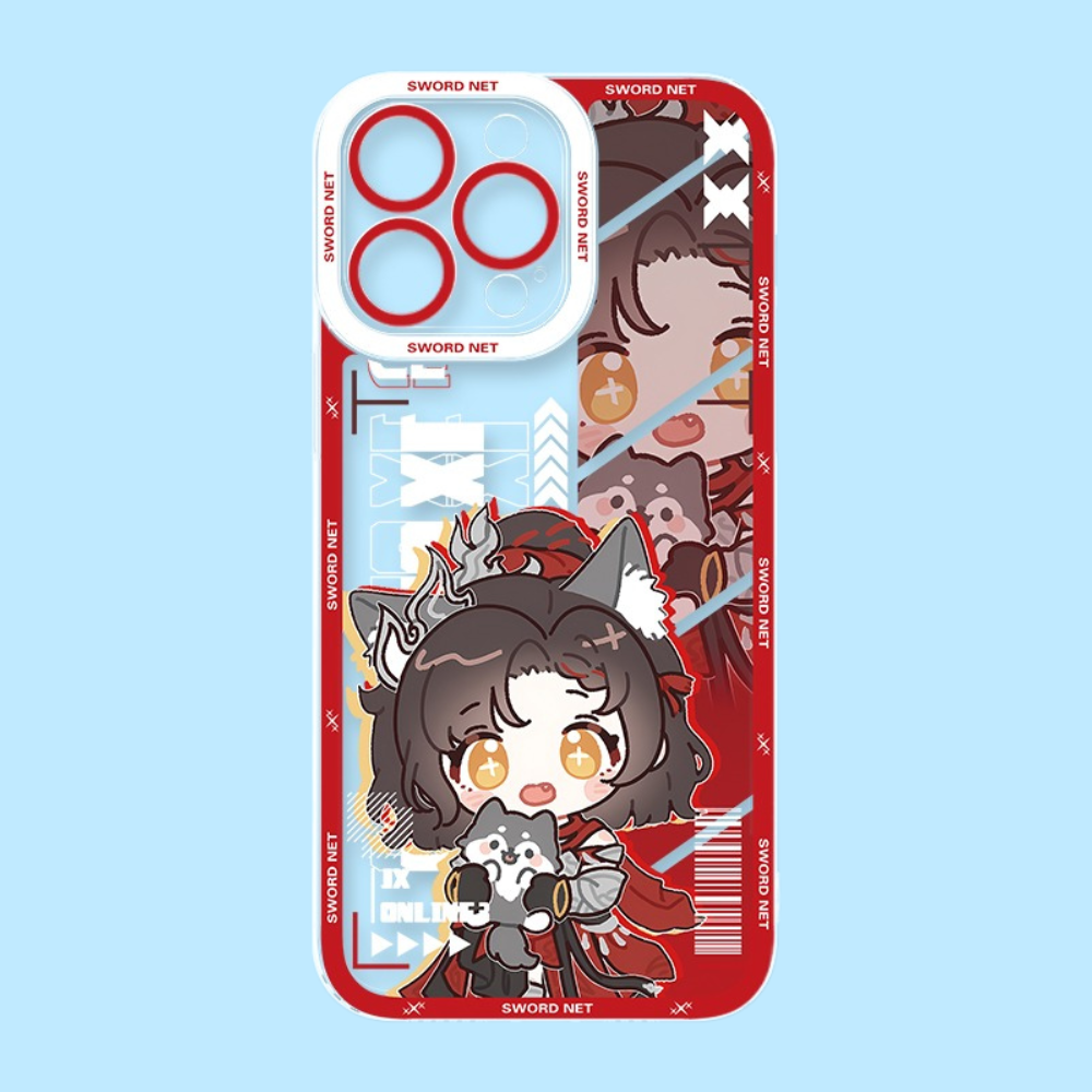 劍網三無界天使眼透明防摔軟殼