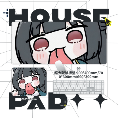 絕區零星見雅 主題桌墊 布質滑鼠墊