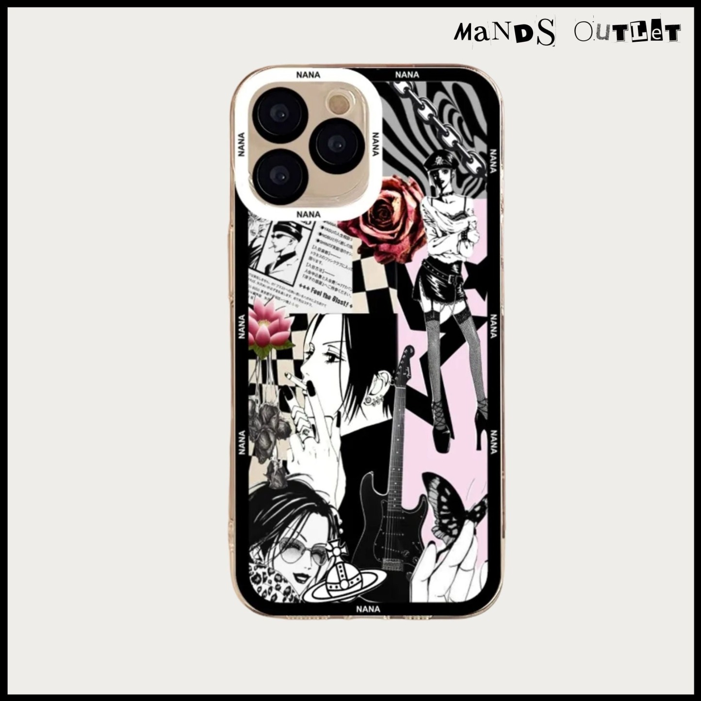 NANA大崎娜娜天使眼透明防摔軟殼