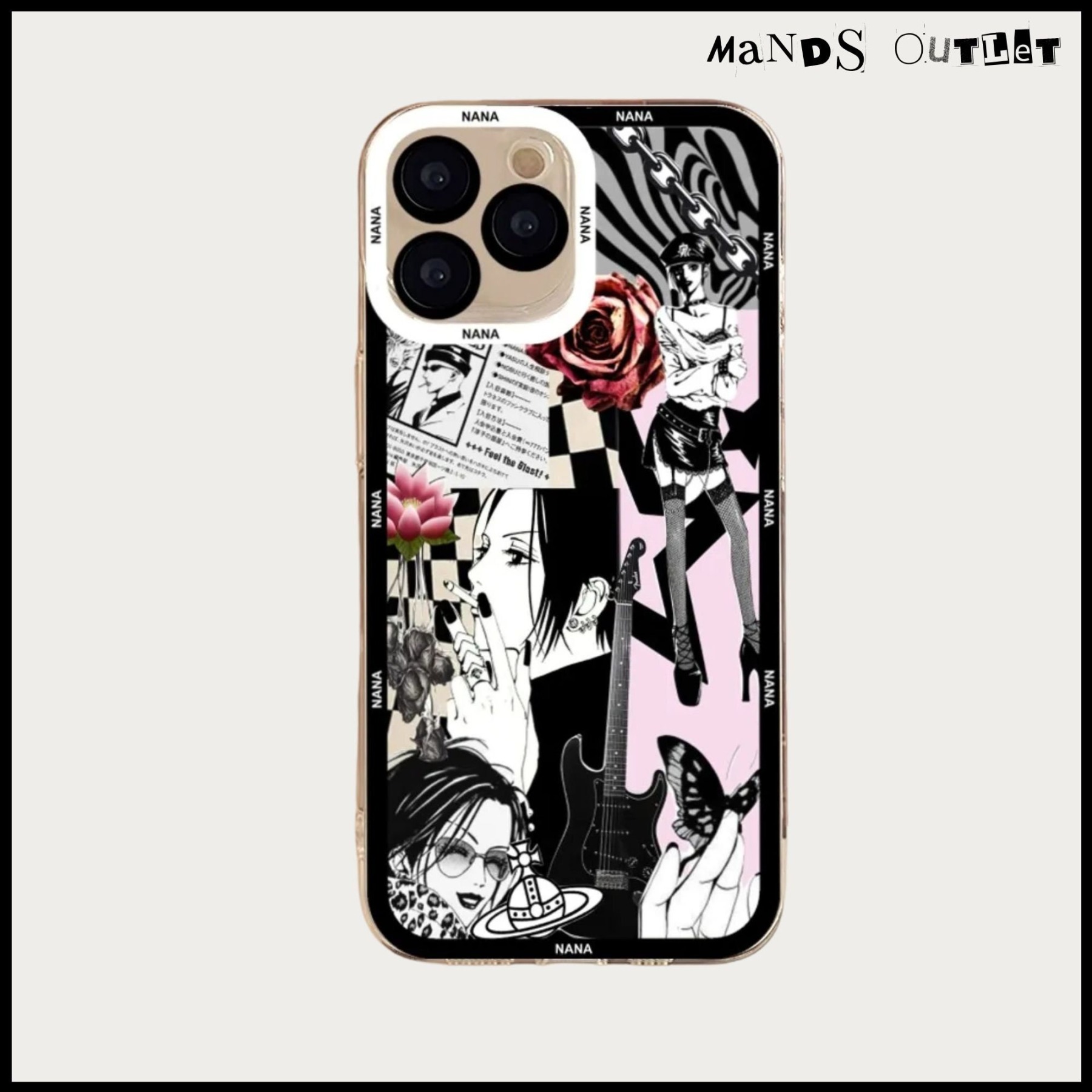 NANA大崎娜娜天使眼透明防摔軟殼