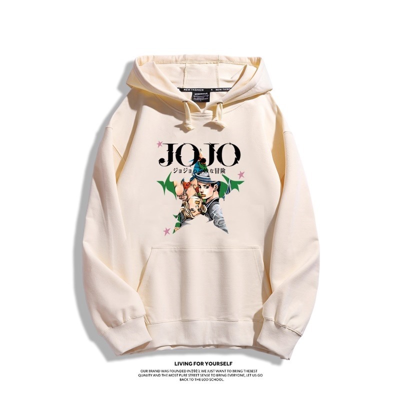JOJO的奇妙冒險 聯名衛衣2025秋冬新款親子情侶裝連帽衛衣