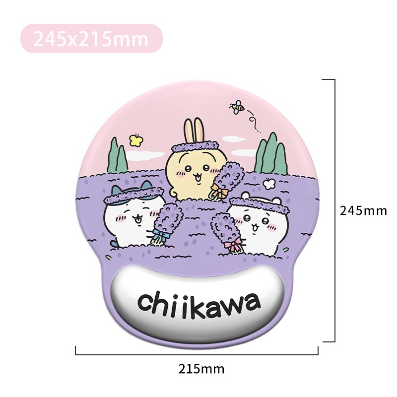 chiikawa护腕 主題桌墊 布質滑鼠墊