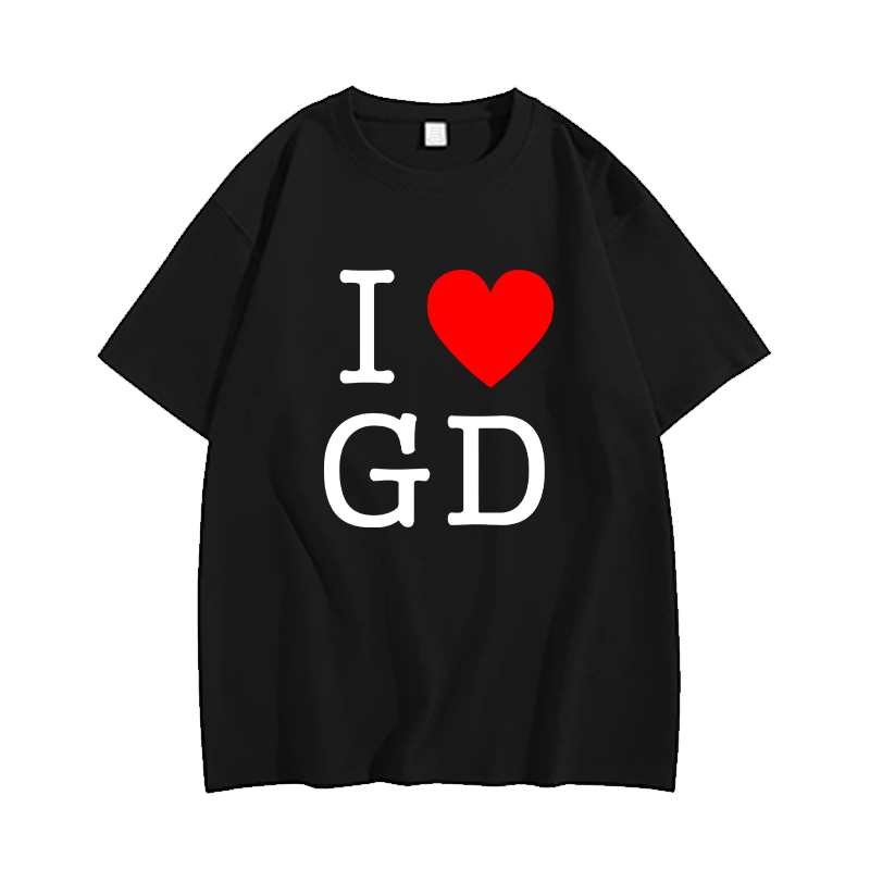 GD權志龍 2025新款親子情侶男女同款 T恤