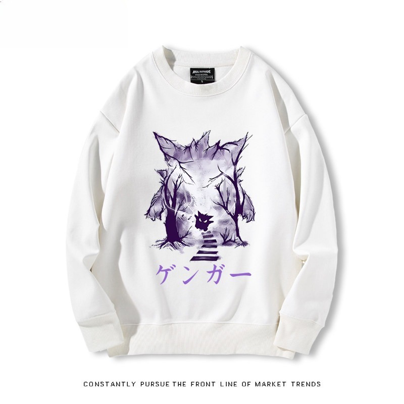 寶可夢耿鬼 聯名親子情侶裝 圓領長袖