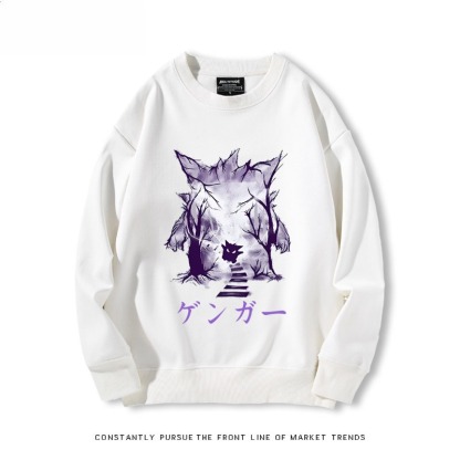 寶可夢耿鬼 聯名親子情侶裝 圓領長袖