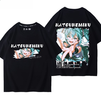 初音未來 印花短袖T恤