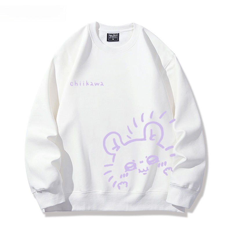 Chiikawa 聯名親子情侶裝 圓領長袖