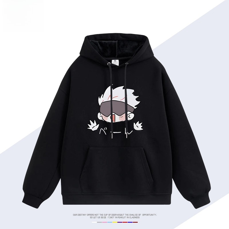 咒術回戰五條悟 2025秋冬新款親子情侶裝連帽衛衣