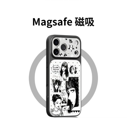 富江 磨砂AG玻璃手機殼｜MagSafe磁吸防摔保護套