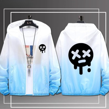 荒野亂鬥 輕薄透氣漸變防曬衣外套