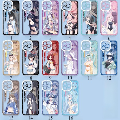 蔚藍檔案天使眼透明防摔軟殼