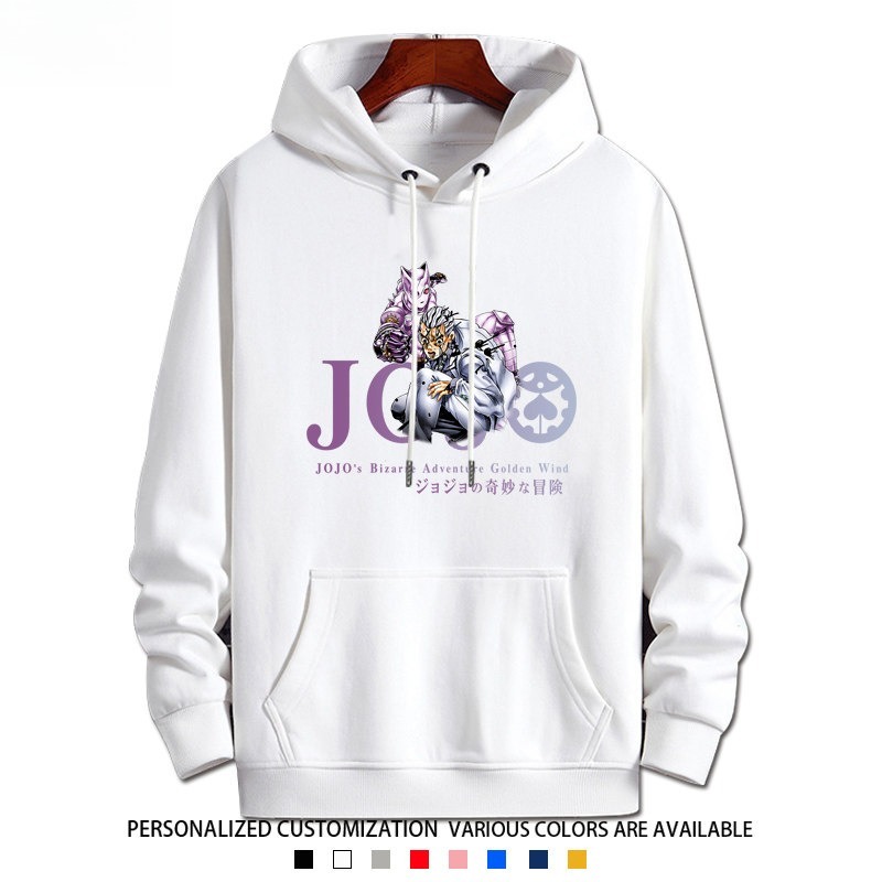 JOJO的奇妙冒險衛衣新款 親子情侶裝連帽衛衣