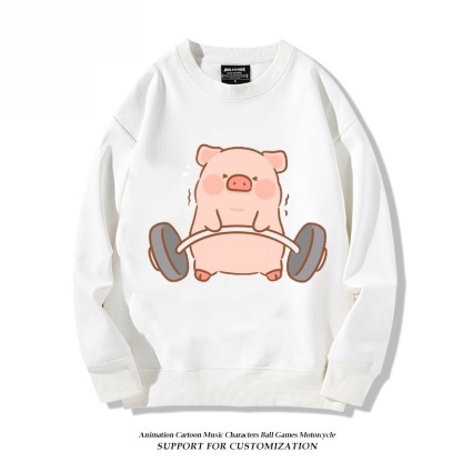 LuLu豬 聯名親子情侶裝 圓領長袖