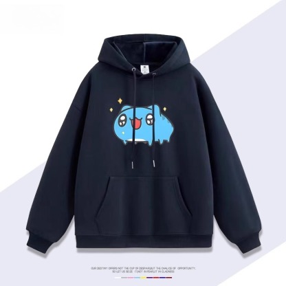 貓貓蟲咖波 2025秋冬新款親子情侶裝連帽衛衣