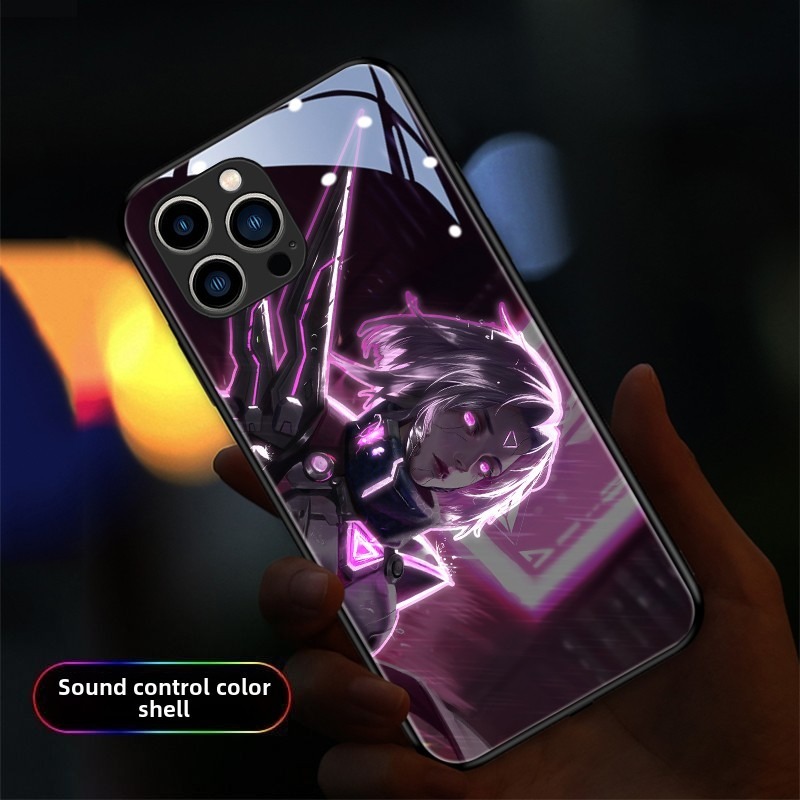 [英文]英雄聯盟來電閃智能發光手機殼