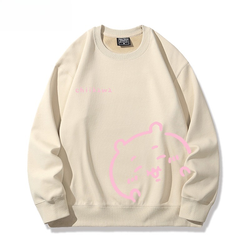 Chiikawa 聯名親子情侶裝 圓領長袖