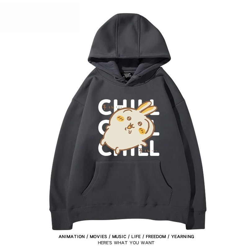 Chiikawa 親子情侶男女連帽衛衣