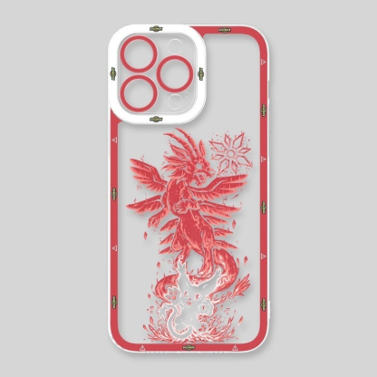 數碼寶貝天使眼透明防摔軟殼