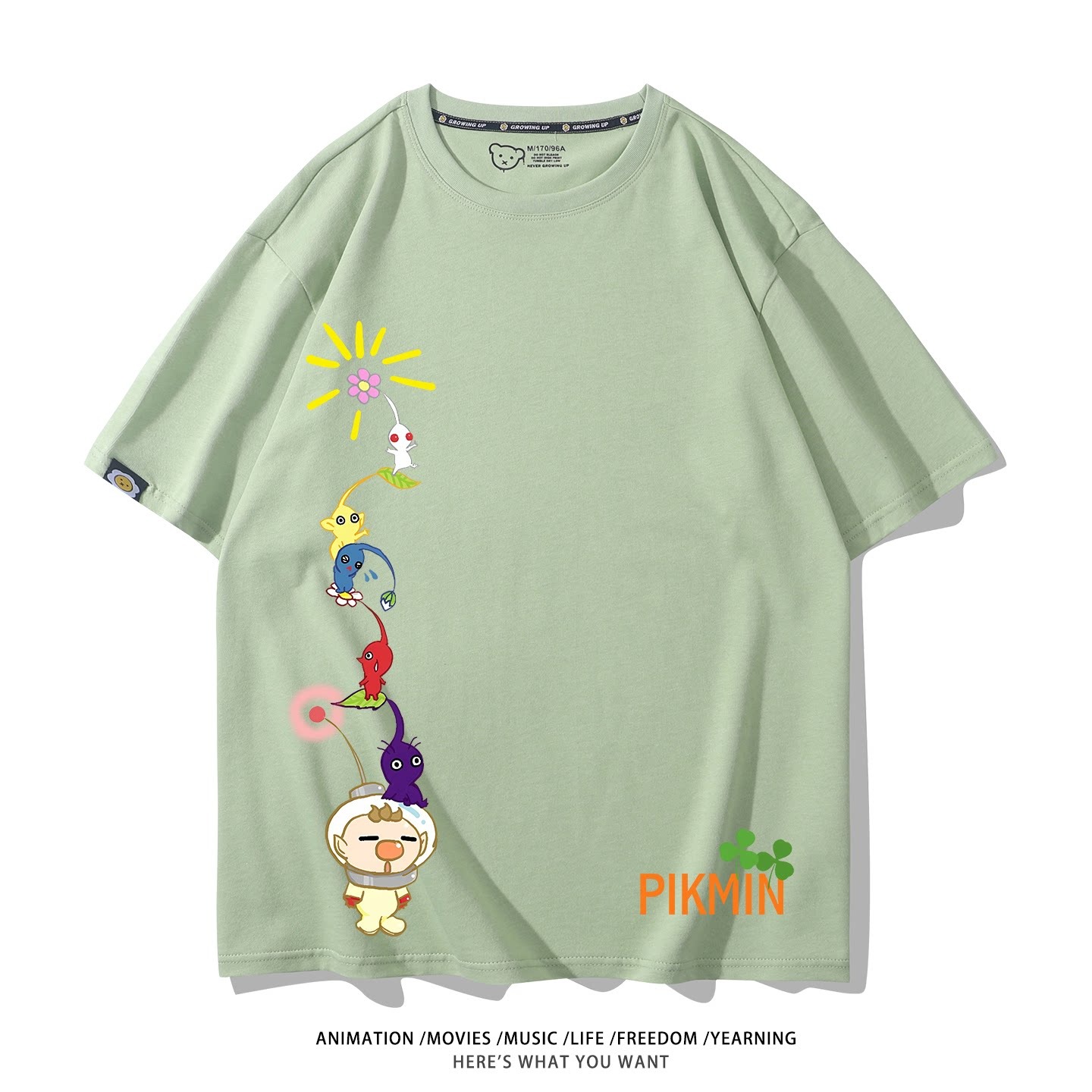 皮克敏PIKMIN4 印花短袖T恤