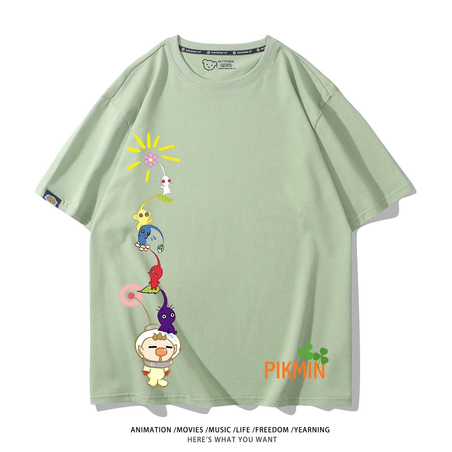皮克敏PIKMIN4 印花短袖T恤