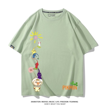 皮克敏PIKMIN4 印花短袖T恤